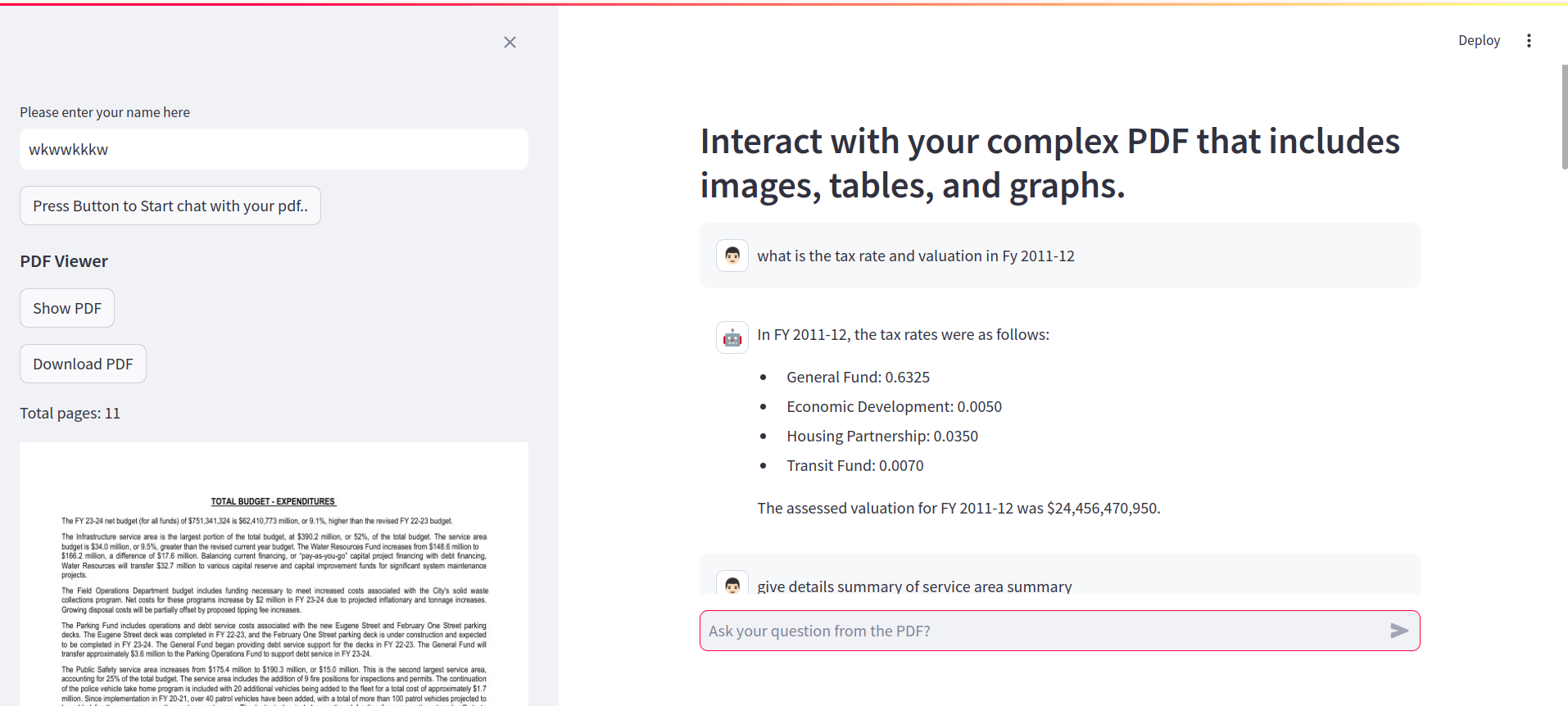Efficient Information Retrieval RAG for Complex PDFs Using RAPTOR