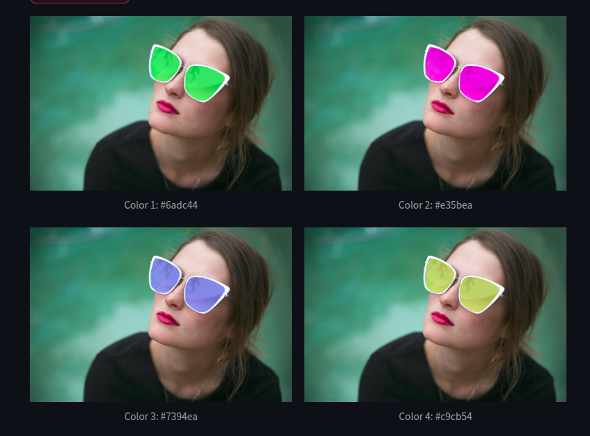 AI Meets Style: Deep Learning-Powered Sunglass Color Customization