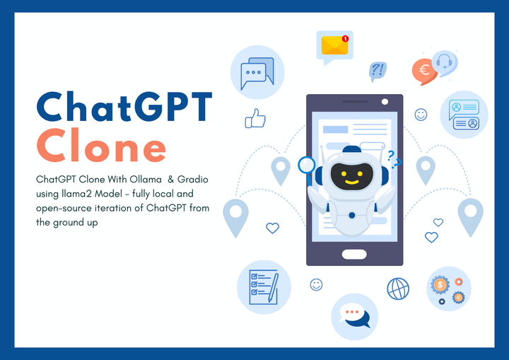ChatGPT Clone With Ollama  & Gradio